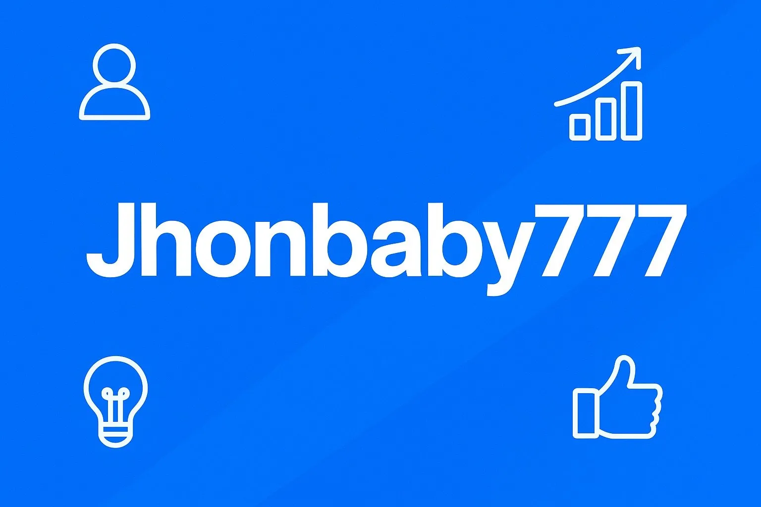 jhonbaby777