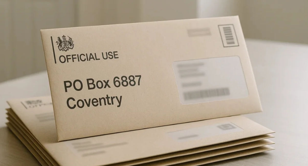 PO Box 6887 Coventry