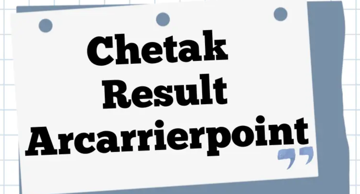 Chetak Result Arcarrierpoint:
